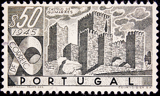  1946  . Castelo de Guimaraes .